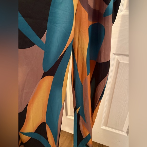 Colorful Geometric Jumpsuit - Picture 3 of 7